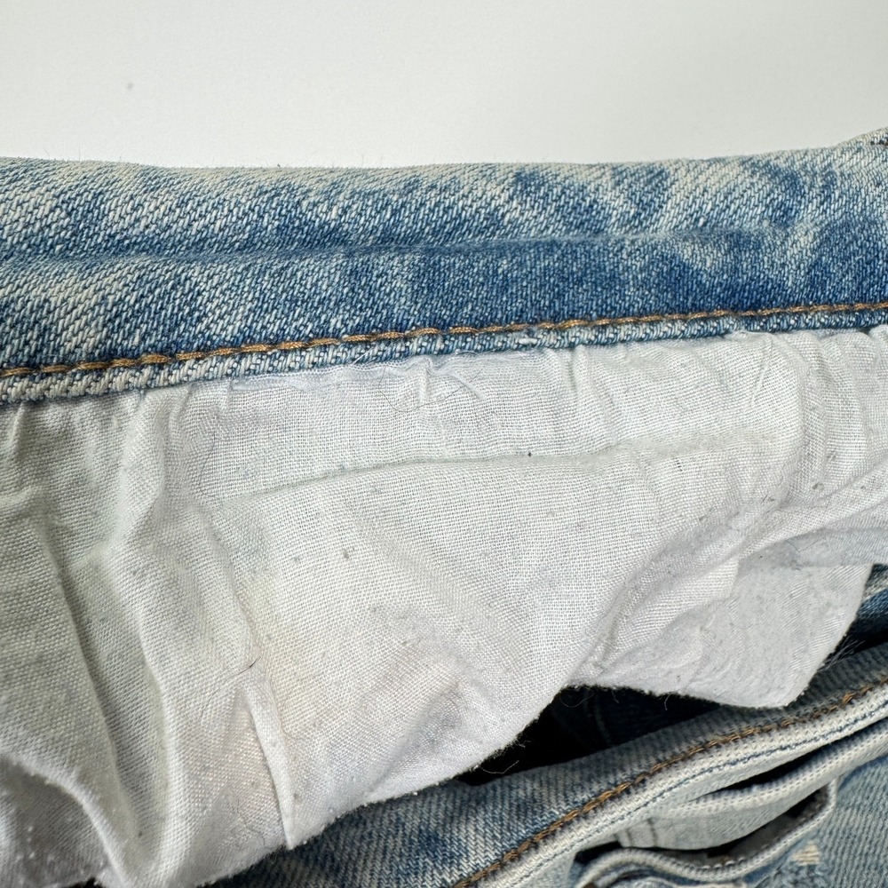 Judy Blue Jeans Womens 16W Light Wash Distressed Straight Side Slit Plus - Picture 13 of 16
